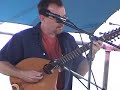 Randy Clepper Playing Bouzouki at Evart Funfest