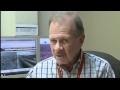 Transportation workers monitor road conditions