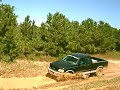 Pushing right through the mud hole in just 2wd!