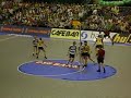 Korfbal - mooie goal Gerald van Dijk in Ahoy\ Korfbal - mooie goal Gerald van Dijk in Ahoy\
