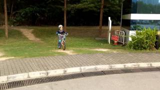 I believe his mother never think his son can ride bike on off-road within 4 hours. He is really grea