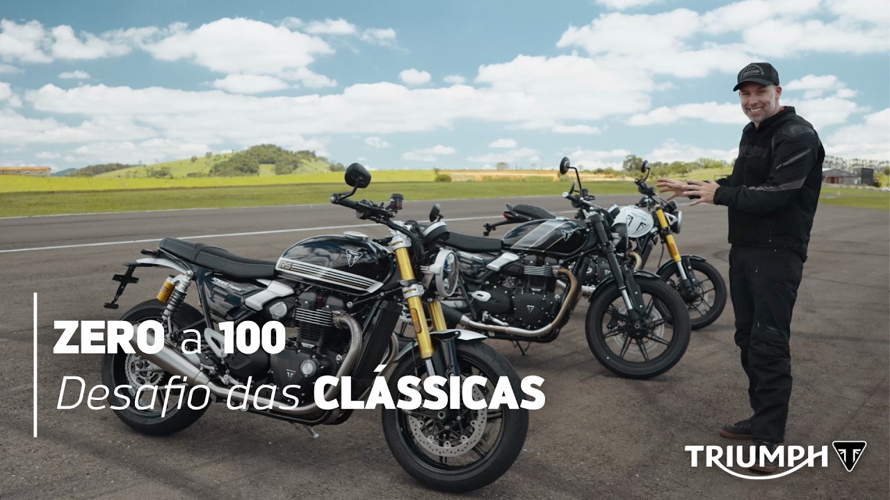 Qual moto clássica Triumph é a mais rápida? Confira nosso teste de velocidade
