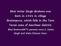 AVTAR SINGH BRAHMA TRIBUTE