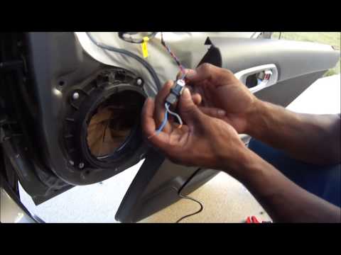 2010 Kia Forte Sedan: Rear door aftermarket speaker install