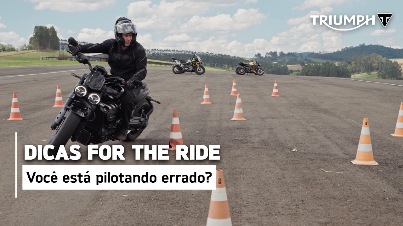 Dicas For the Ride - Aprenda as posições corretas na hora de pilotar a sua moto