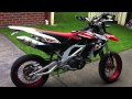 My 2008 Aprilia RXV 550 With Motard and full Arrow System Derestricted.