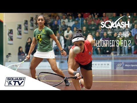 Squash: Hong Kong Open 2017 - Women's Rd 2 Roundup
