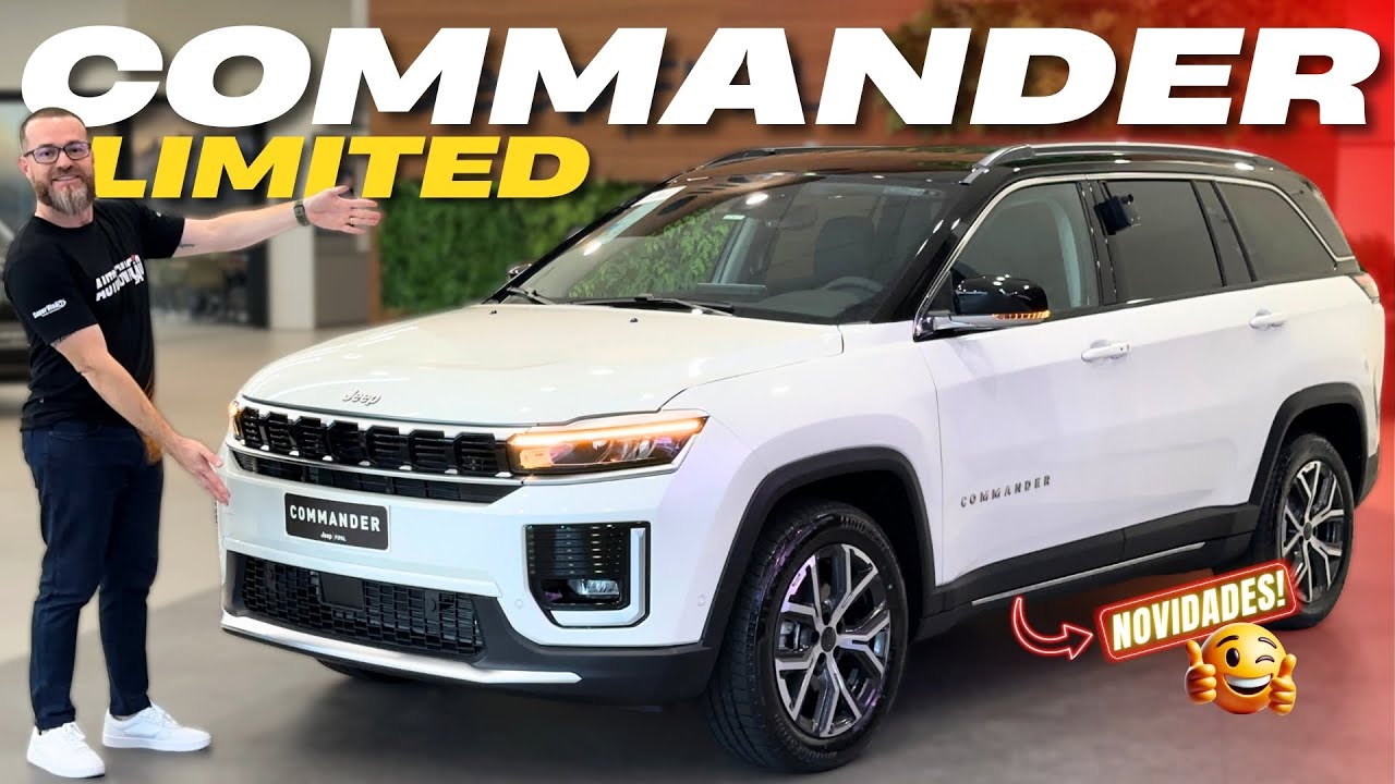 Jeep Commander Limited 2026: O QUE MUDOU? Detalhes, Pontos Fortes e Preço do Modelo!