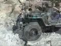 Old Flat Fender Jeep