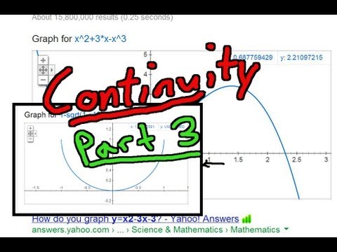 how to prove f is continuous on an interval