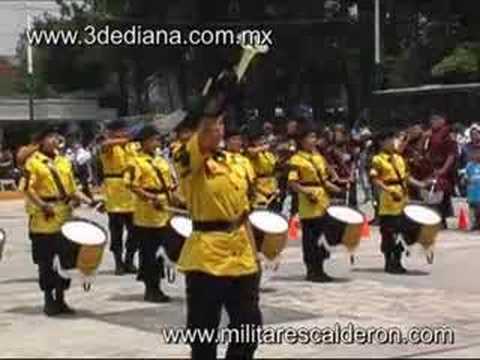 212 - Banda de Guerra Escorpiones 212, de la Ciudad de Apizaco, Tlaxcala. Primer Lugar de la IV Edición del Concurso de Bandas de Guerra de Articulos Militares Cal...