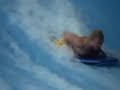 Tony on the Flowrider at Kalahari