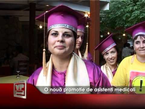 O nouă promoţie de asistenţi medicali