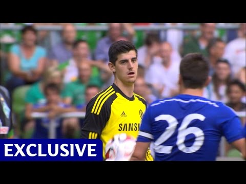 Courtois' incredible save