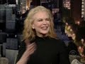 Nicole Kidman On Letterman 11-24-08 Part 1