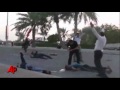 Raw Video: Bahrain Protesters Fired Upon