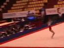 Nastassia Zaitseva FX Jr Euros 2008