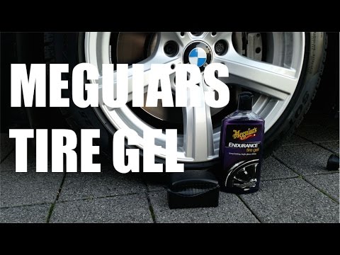Autoreifen Pflege mit Meguiar`s Tire Gel - Endurance High Gloss Set