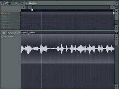how to sync acapella in fl studio