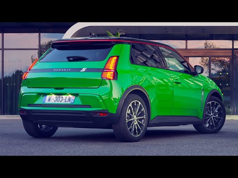 2025 Renault 5 E-Tech techno in Pop Green! | A fun, affordable electric hatch