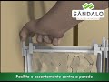 ESPAÇADOR PARA BLOCO DE VIDRO FUGAVIDRO SÂNDALO (Pacote com 10 unidades) 8.0 MM