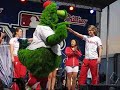this entire video is footage that i took last night at the nlcs game 1 phillies vs. dodgers in philadelphia. it makes no sense, you will have no idea what is going on.. but its all i have, because i lost my voice at the game.