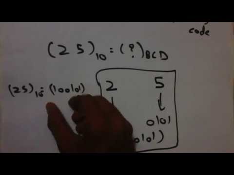 how to obtain bcd code