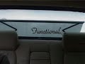 Power Rear Window Sun Shade Power Rear Window Sun Shade