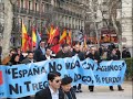 Manifestacion FE/La Falange contra el dialogo con ETA
