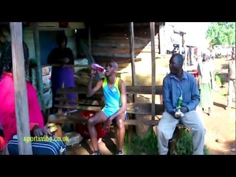 Mo Farah training in Kenya