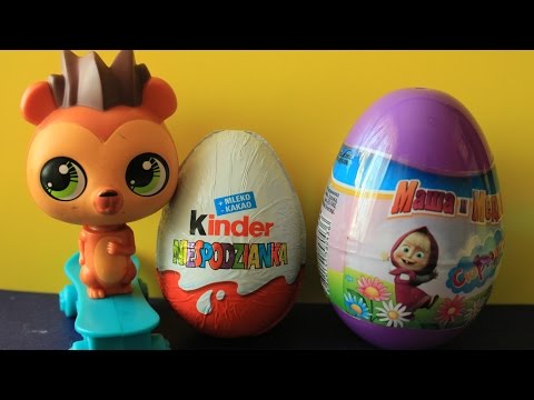 Kinder Surprise Toys surprise Egg surprise Маша и Медведь