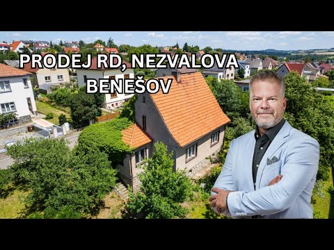 Video Prodej RD 3+1/G, 194 m2 / 1293 m2 , Benešov, Nezvalova