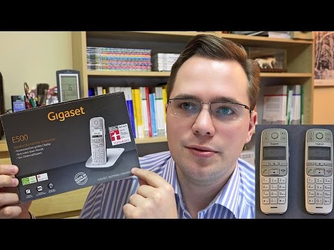 Schnurloses Seniorentelefon: Gigaset E500 und E500H im Test