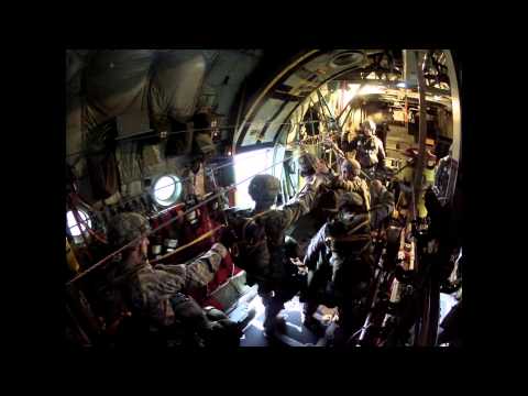 JOAX 2013 82ND AIRBORNE 1 BCT PERSONNEL AIRDROP in 1080 HIGH DEF