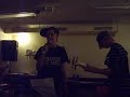 yea ! this is my band and this is the first time we play live.. our class listned to us and yep.. it's not the best but i like it anyways ! singer: oskar bassist: daniel drummer: meeee! jesper enlund !!! guitarist: joel .. enjoy