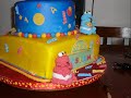 Sesame Beginings First Birthday Cake
