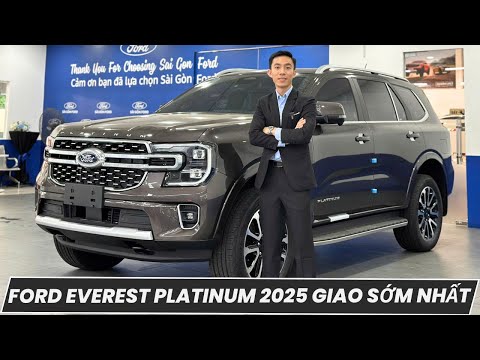 FORD EVEREST PLATINUM 2025 ĐỦ MÀU NHẬN XE SỚM