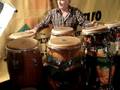 el chamo candela probando congas