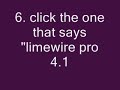 Limewire pro for $0 Limewire pro for $0