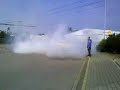 Corvette ( Z06 ) Burnout in Richterich part2