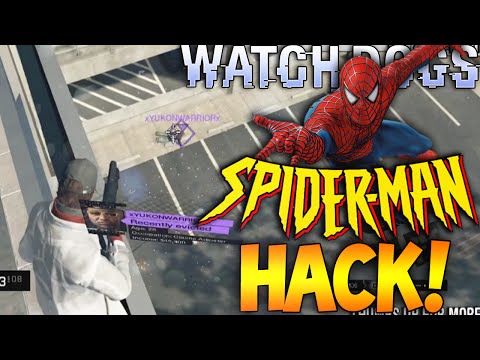 SPIDERMAN HACK #2 With the BEST FAIL EVER LOL!! Watch Dogs Live Online Hacking Gameplay!