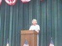 Above, 37th Representative District Democratic candidate Helen Truitt presents her platform at the Oct. 14 forum.