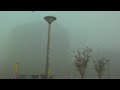１１月２５日福岡の濃霧