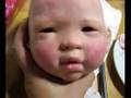粘土で等身大ベビー OOAK clay baby sculpt doll