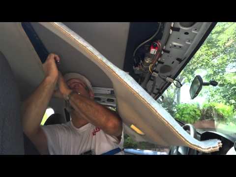 Cougar Sunroof removal and install