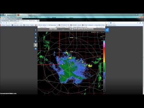 dutchsinse - Right after midnight.. May 16, 2013 -- a series of RADAR pulses (what we call radar pulsed
