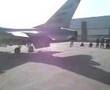 Norwegian F-16 starting up engine