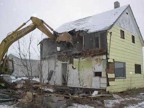 Old House Destroyed