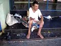 Morador de rua Cine Horizonte Maring�, PR