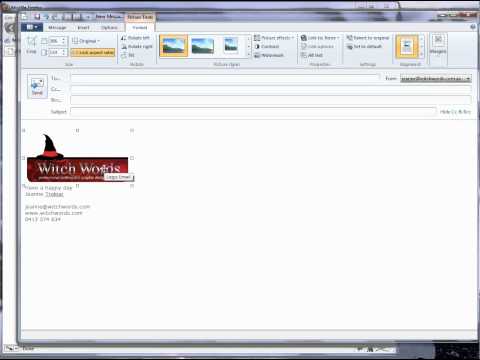 how to attach website to email